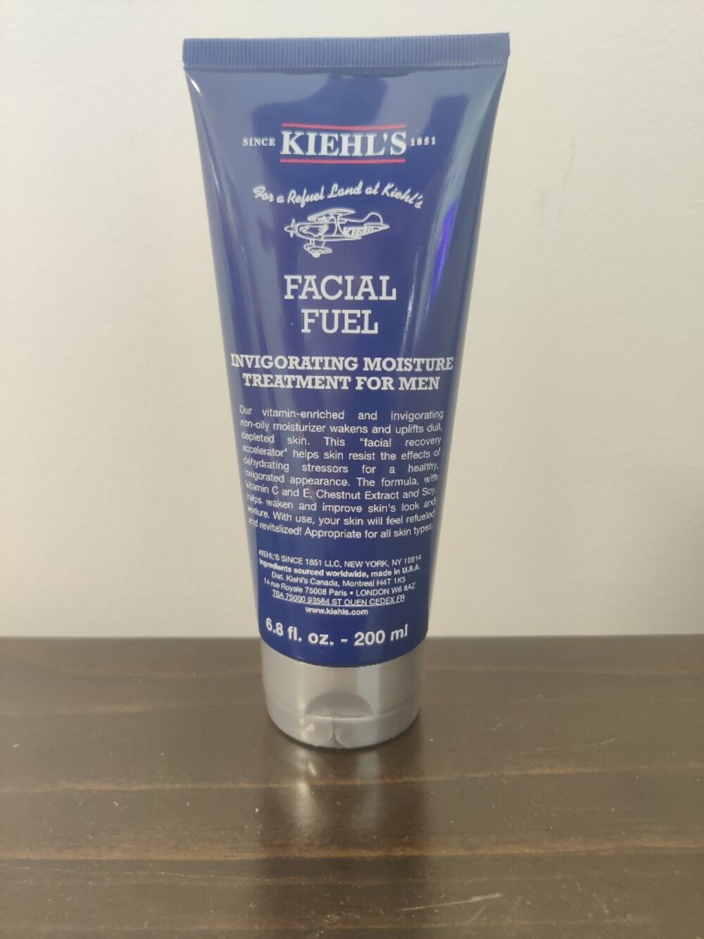 Kiehl's Facial Fuel Invigorating Moisture Treatment for Men 6.8 fl oz
